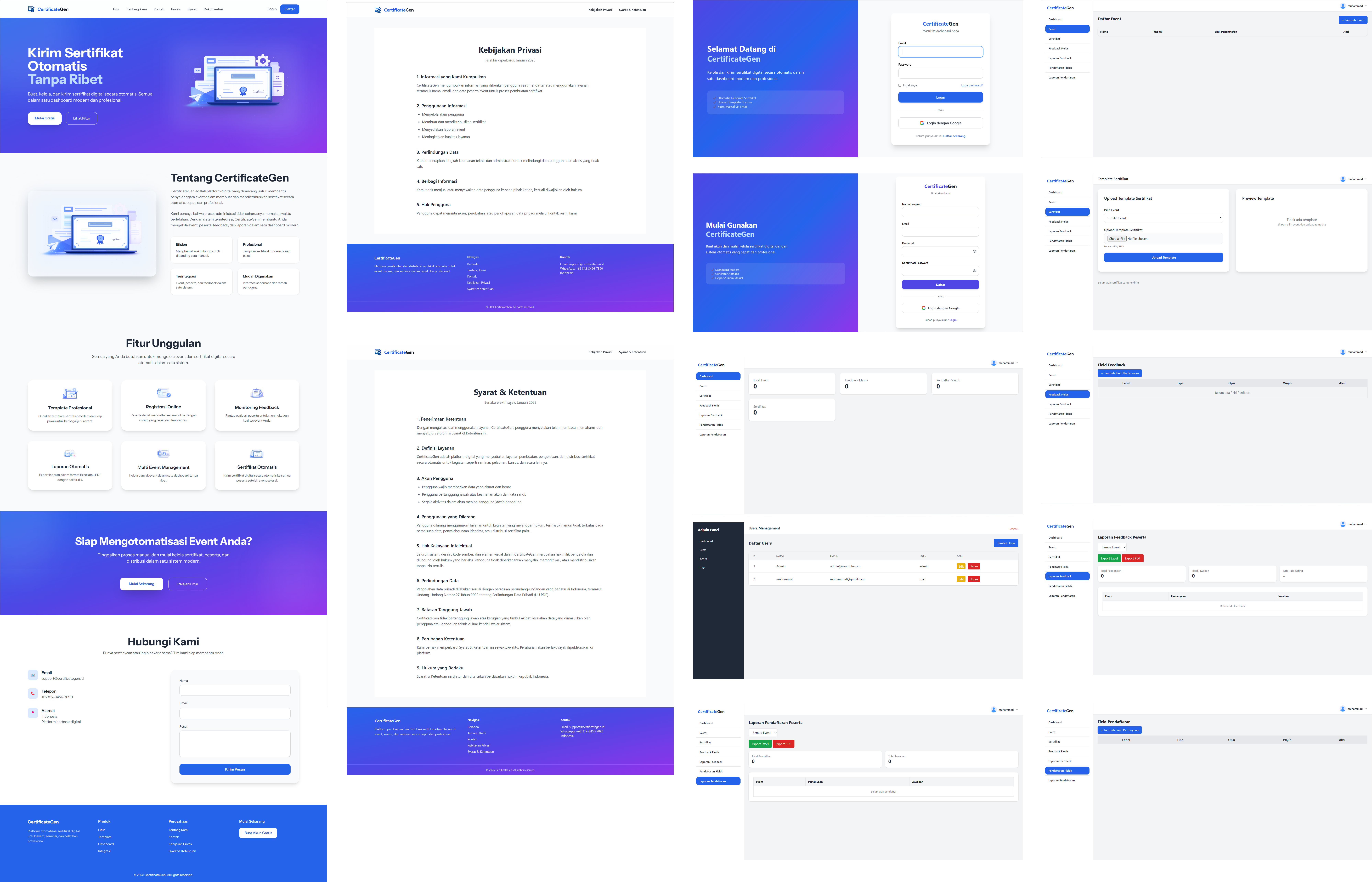 Certificate Generator Preview