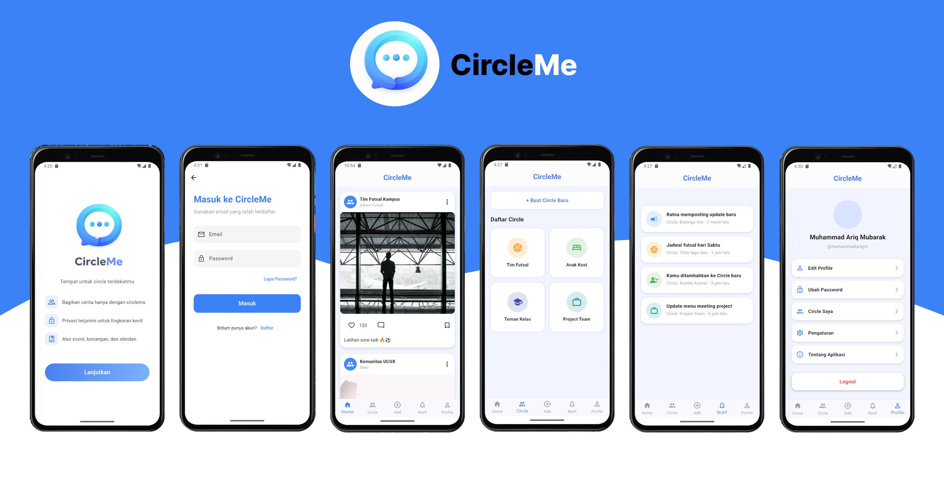 CircleMe App Preview