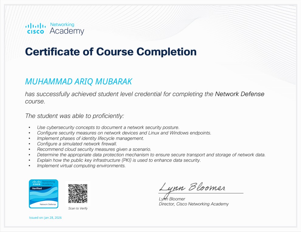 Certificate 1