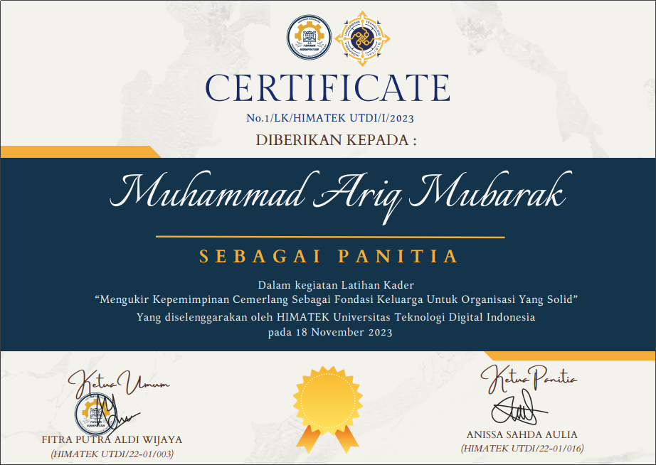 Certificate 5