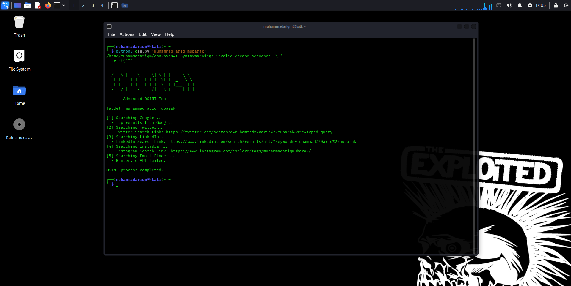 ODDNEY OSINT Tool Preview
